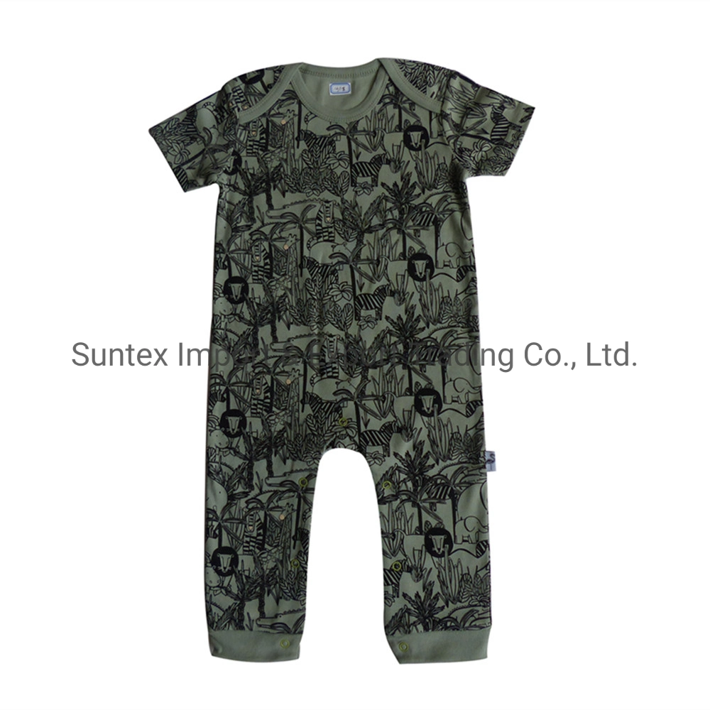 Wholesale Newborn Clothing 100% Cotton Baby Boy Romper