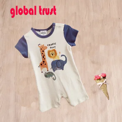 Vente chaude de garçons bébé nouveau-né infantile Cartoon Body vêtements de bébé barboteuse garçon 100 % coton